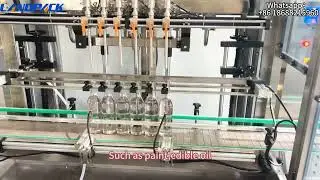 Fully Automatic Hot Sauce Jam Liquid Bottle Filling Machine