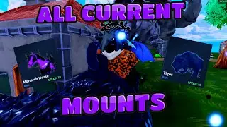 Every Mount Showcase You Can Get In Arise Crossover [BETA]