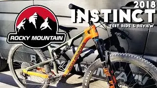 2018 Rocky Mountain Instinct Test Ride & Review