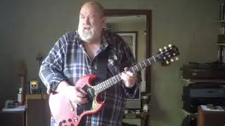 OooWah, Just A Little Bit - 2020 Gibson SG Tribute, EBow, ZVex Distortron, Lazy J J20