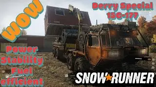 Derry Special 15C-177 8X8 - unstable cargo Mobility l overloaded | #snowrunner #challenge #gameplay