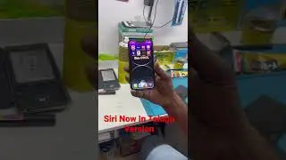 Siri Now in Telugu Version #iphone #siri