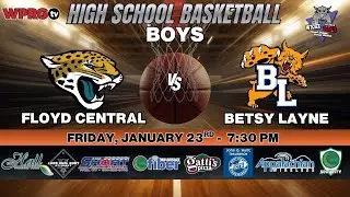 Floyd Central vs. Betsy Layne - Boys High School Basketball on WPRGtv (01.23.26)