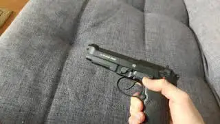 Umarex KWA 6mm m9 airsoft review 2017