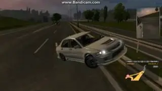 Mitsubishi Lancer, Max speed, MOD, Euro Truck Simulator 2, 250km/h