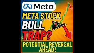 🚨 Meta Stock Bull Trap? Chart Signals a Potential Reversal Ahead! #meta #stockmarket