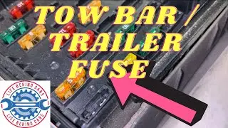 VW Passat Diesel 2012 Tow Bar Trailer Detector Control Unit Fuse Location