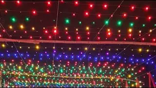 ছয় রাস্তার পোল সাজানো হয়েছে