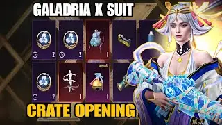 GALADRIA X SUIT CRATE OPENING 🔥😍 #youtube #pubg #bgmi #ADAMISLIVE #bgmirankpushacemastertoconqueror