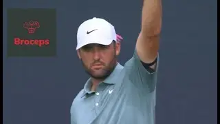 Scotty Scheffler's secret is out!  Were those BroCeps Scotty was wearing at the BMW golf tournament?