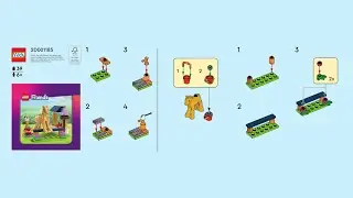 LEGO Instructions - Friends - 951445 - Horse stables - Magazine gift