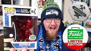 Red Chrome Batman Funko pop!!
