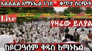 🔴LIVE🔴እንኳን አደረሳችሁ🙏28🥰ከይርጋዓለም ቅዱስ አማኑኤል ቤተክርስትያን🔴