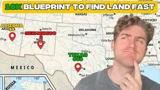 My $10K/Month Area Selection System (Find Land Fast!)
