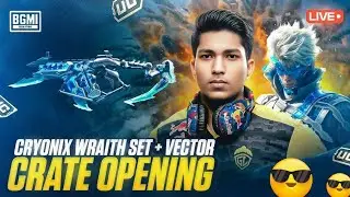 mr_gamer__Majnu is live😱 Cryonix Wraith Set LIVE! | BGMI Crate Opening | Aaj Luck Khulega 🔥