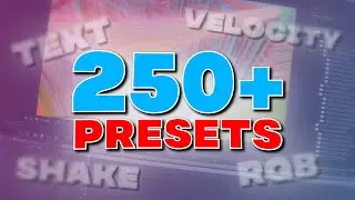 THE BEST AE FORTNITE EDITING PACK 2025 (250+ PRESETS)