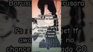 BORUSARA OR borusumi&hellip;? #borusara #noborusumi #manga #borusara #sarada