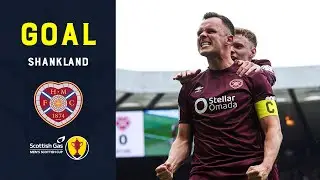 GOAL - Lawrence Shankland | Hearts 1-1 Aberdeen | Scottish Gas Scottish Cup