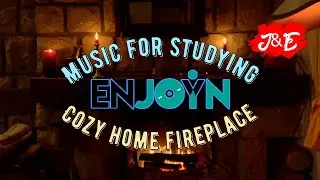 Cozy home fireplace - Music for relax and studying / Hip-Hop beats