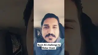 Basit Ali challenge to Babar Azam #babarazam #cricket #pakistan #basitali