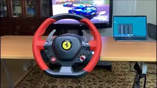 Unboxing & SetUp Of Ferrari 458 Spider Racing Wheel for Xbox one X S