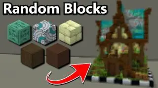 I Tried Building A House With Completely Random Blocks