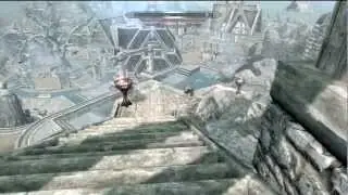 Skyrim- Fun With Unrelenting Force! (Shout)