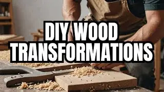 Transform Old Wood into Elegant Furniture Creations