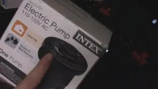 UNBOXING INTEX AIR PUMP!