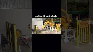 Intelligent industrial robot #palletizer #machine #roboticpalletizer #automobile #palletizing
