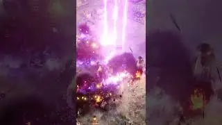 Эпическая атака с использованием частицевой пушки в действии!