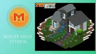 Stackmasters How to BUILD a Habbo Modern House (Tutorial)