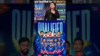 Nepal cricket team qualified for World Cup 2025 #cricketnews #nepalcricket #t20worldcup
