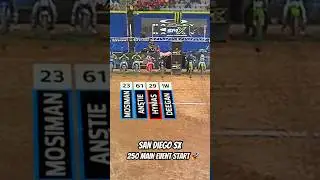 Max Anstie Pulls HOLESHOT In 250 Main Event! #SanDiegoSX