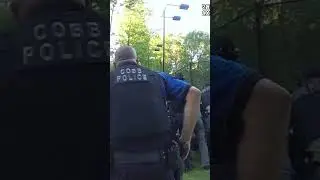 WATCH: Cobb County police release video of alleged Midtown Atlanta shooter&rsquo;s arrest