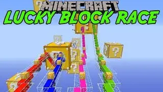 ÄNTLIGEN TILLBAKS | LUCKY BLOCK RACE | Minecraft Mini-Game med Softis