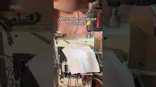 New Electricians VS Old...Who Did It Better? 🤔🤔
