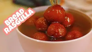 d&eacute;licieux Rasgulla au pain &agrave; la vanille/ Bread Rasgulla