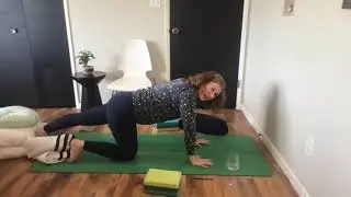60 minute Yin Yoga Video Sequence Opening hips with home props and blocks