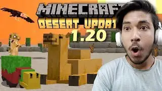 Minecraft 1.20 Version In Hindi || Minecraft Desert Update.