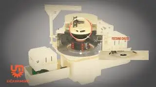 UDK900 Closed Rotor Vertical Shaft Impact Crusher - Kapalı Rotor Dikmilli Kırıcı