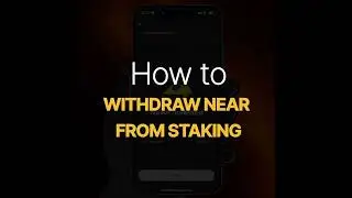 How to stake NEAR | HOT Wallet | NEAR APY