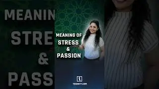 Meaning of Stress and Passion
