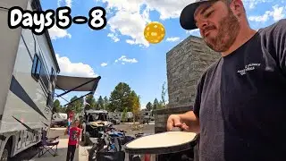 RV Camping Adventure at Village Camp Resort Flagstaff | Luxury Campground & Cabin Tours