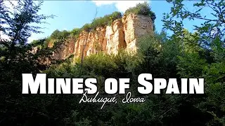Iowa Hiking: Mines of Spain, Julien  Dubuque Monument, Horseshoe Bluff Trail