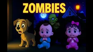 ZombieDance || 3DAnimation || 3dcartoonshorts || KidsHalloweenDance || ZombieCartoon || SpookyDance