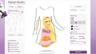 #08# Drawing TOPModel Shirtdesigner Winx Club Stella