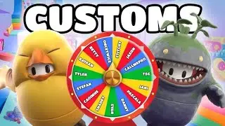 Live Fall Guys Customs!! Spin The Wheel - Creative Construction! NEW FAME PASS!!