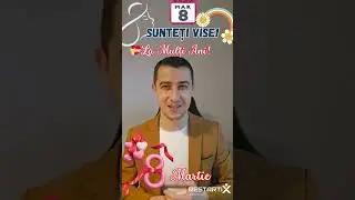 VOI SUNTETI VISE! -  Mesaj de 8 Martie cu Alexandru Ilie, kinetoterapeut #RestartiX