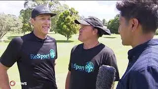 Longest Golf Shot Caught - Official Guinness World Record - TVNZ segment
